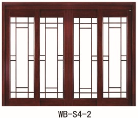 省鑫木门——吊拉门系列
